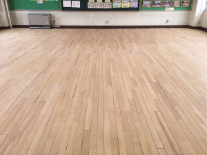 Ｂ施工中（サンダー掛け完了）